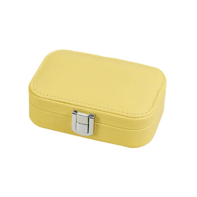 Double Layers Jewellery Case Earrings Holders Decoration Dressing Table
