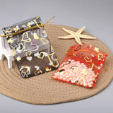 50pcs Love Heart Organza Bags Wedding Candy Gift Pouches
