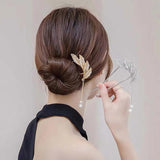 Feather Tassel Hairpin for Women Fairy Headdress