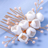 Fairy Hair Combs and Flower Clips for Women