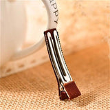 20PCS Duckbill Clip Hairpin Ribbon Hair Clip Girl Women Headwear