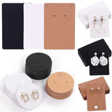 50pcs Jewelry Display Cards Self-Seal Bags Earring Necklace Organizer Box