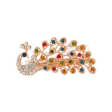 Peacock Crystal Hairpin Hair Clip Headwear Barrette Jewelry