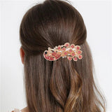 Peacock Crystal Hairpin Hair Clip Headwear Barrette Jewelry