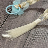 Lace Snow Flower Hair Rope Ponytail Headband