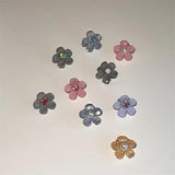 Sweet Flower Rhinestone Pearl HairClip Women Princess Hairstyle