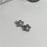 Sweet Flower Rhinestone Pearl HairClip Women Princess Hairstyle