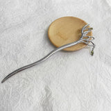 Chinese Style Flower Shaped Hairpin Metal Headdress