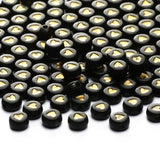 7mm Acrylic Beads Love Heart Round Flat Spacer Seed Beads