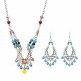 Bohemian Ethnic Pendant Hairbands Set