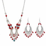 Bohemian Ethnic Pendant Hairbands Set