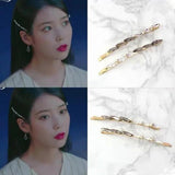 Crystal Hair Clips Korea Style Women Rhinestone Barrettes