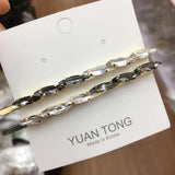 Crystal Hair Clips Korea Style Women Rhinestone Barrettes