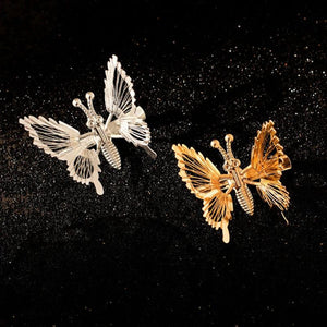 Trending Butterfly Hairpin for Girls Hollow Metal Hair Clip