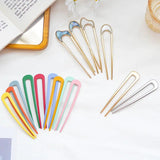Metal U-shaped Hair Clips for Women