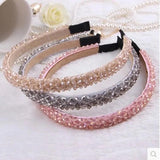 Tiara Crystal Rhinestone Headband Hairbands Tiaras Headwear Wedding Hair Accesso