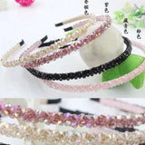 Tiara Crystal Rhinestone Headband Hairbands Tiaras Headwear Wedding Hair Accesso
