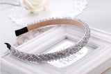 Tiara Crystal Rhinestone Headband Hairbands Tiaras Headwear Wedding Hair Accesso