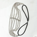 Bridal Hair Headband Multi-Layer Rhinestone European American