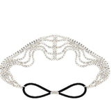 Bridal Hair Headband Multi-Layer Rhinestone European American
