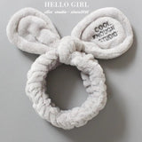 Rabbit Ear Hair Elastics for Women - Winter Gift