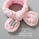 Rabbit Ear Hair Elastics for Women - Winter Gift
