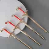 Enamel Sword Shape Hair Pins Sticks for Girls