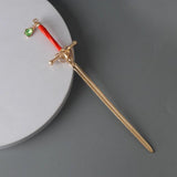 Enamel Sword Shape Hair Pins Sticks for Girls