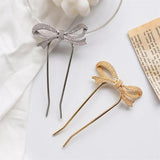 1Pc Women Bow Hairpins Wedding Headdress Hair Accessories