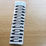 12pcs Hairpin Side Clip Top Clip Hair Pins for Women Tiara Jewelry