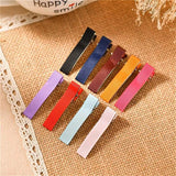 20PCS Duckbill Clip Hairpin Alloy Mixed Ribbon Hair Clip Girl Women Headwear