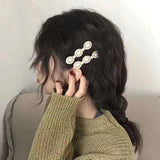 Rhinestone Pearl Hair Pins Wedding Accessories