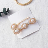 Rhinestone Pearl Hair Pins Wedding Accessories