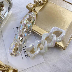 Acrylic Hair Clip Geometric Women Hairdressing Clip Party Jewelry