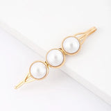 Simulated Pearl Metal Hairclip for Women Girls Hair Pin Sweet Jewelry