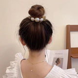 Pearl Hair Claw Clip Double-sided Ball Hairpins Hair Accessories