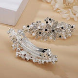 Crystal Flower Hair Claws Clips Hair Accessories Women Hairpin Headband