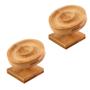 Wood Bracelet Tray Bead Pendant Jewelry Organizer Stand