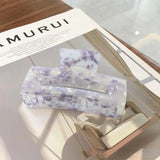 Leaf Shape Crystal Pearl Hair Clip Barrettes Feather Styling Hair Barrette