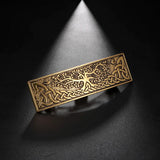 Vintage Tree of Life Hair Clip Witch Knot Hairpins Women Hair Accessories
