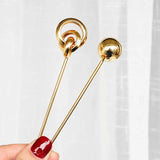 Modern Hairpin for Women Hanfu Headdress Hair Fork Chinese Accessory