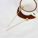 Modern Hairpin for Women Hanfu Headdress Hair Fork Chinese Accessory