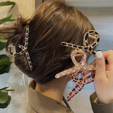 Geometric Claw Barrette Hair Clip for Women