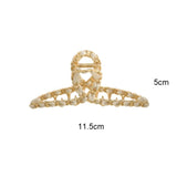 Geometric Claw Barrette Hair Clip for Women