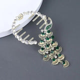 Women Ponytail Buckle Butterfly Pearl Tassel Hair Claw Fish Tail Clip