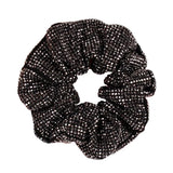 Rhinestone Silk Scrunchie Elastic Hair Band Ponytail Holder Headband