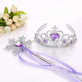 Snow Princess Snowflake Crown Children Hairbands Princess Wedding Bridal