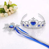 Snow Princess Snowflake Crown Children Hairbands Princess Wedding Bridal