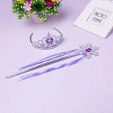 Snow Princess Snowflake Crown Children Hairbands Princess Wedding Bridal