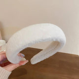 Multicolor Winter Hair Hoop for Women Girls, Cotton Headband